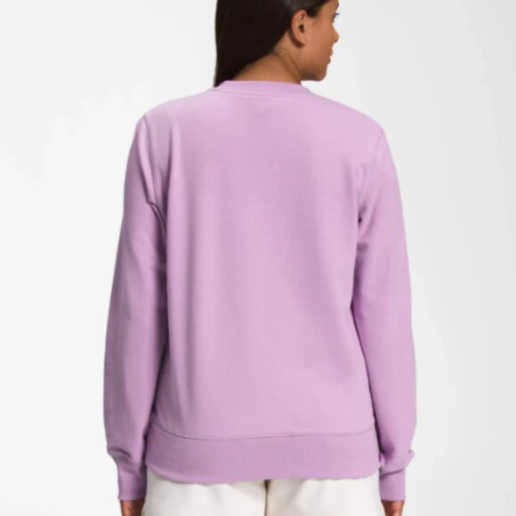 THE NORTH FACE SWEATSHIRT LARGE LIGHT PURPLE - Picture 2 of 2